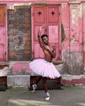 Ballet Photographed In Front Of A Pink Wall IV