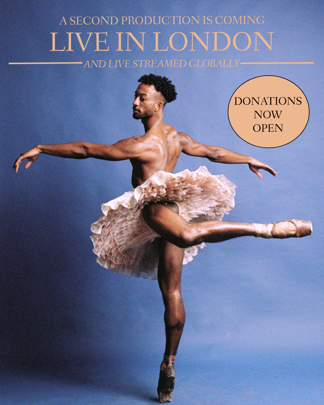 Make A Donation Toward The Second Live Performance