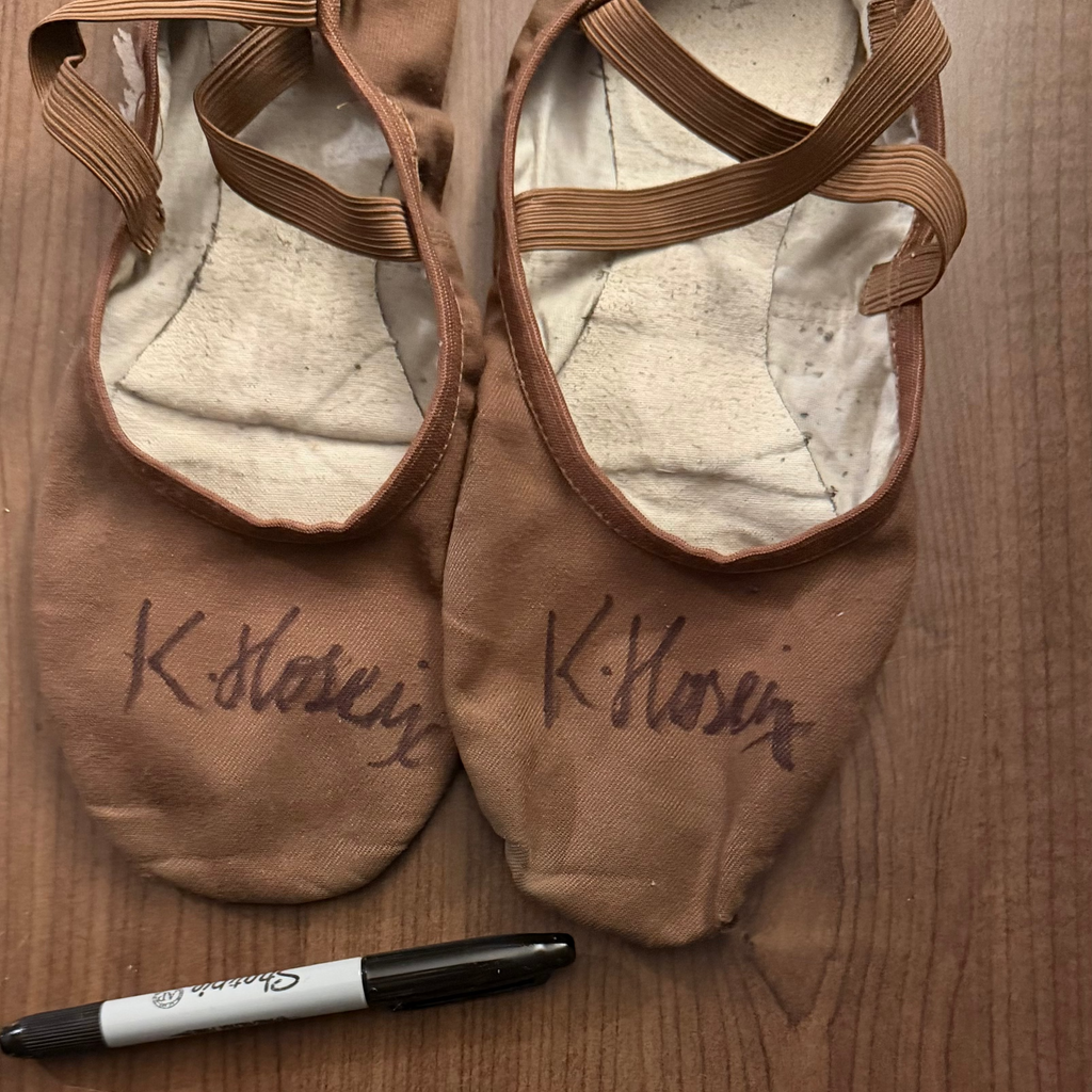 Signed Ballet Shoes