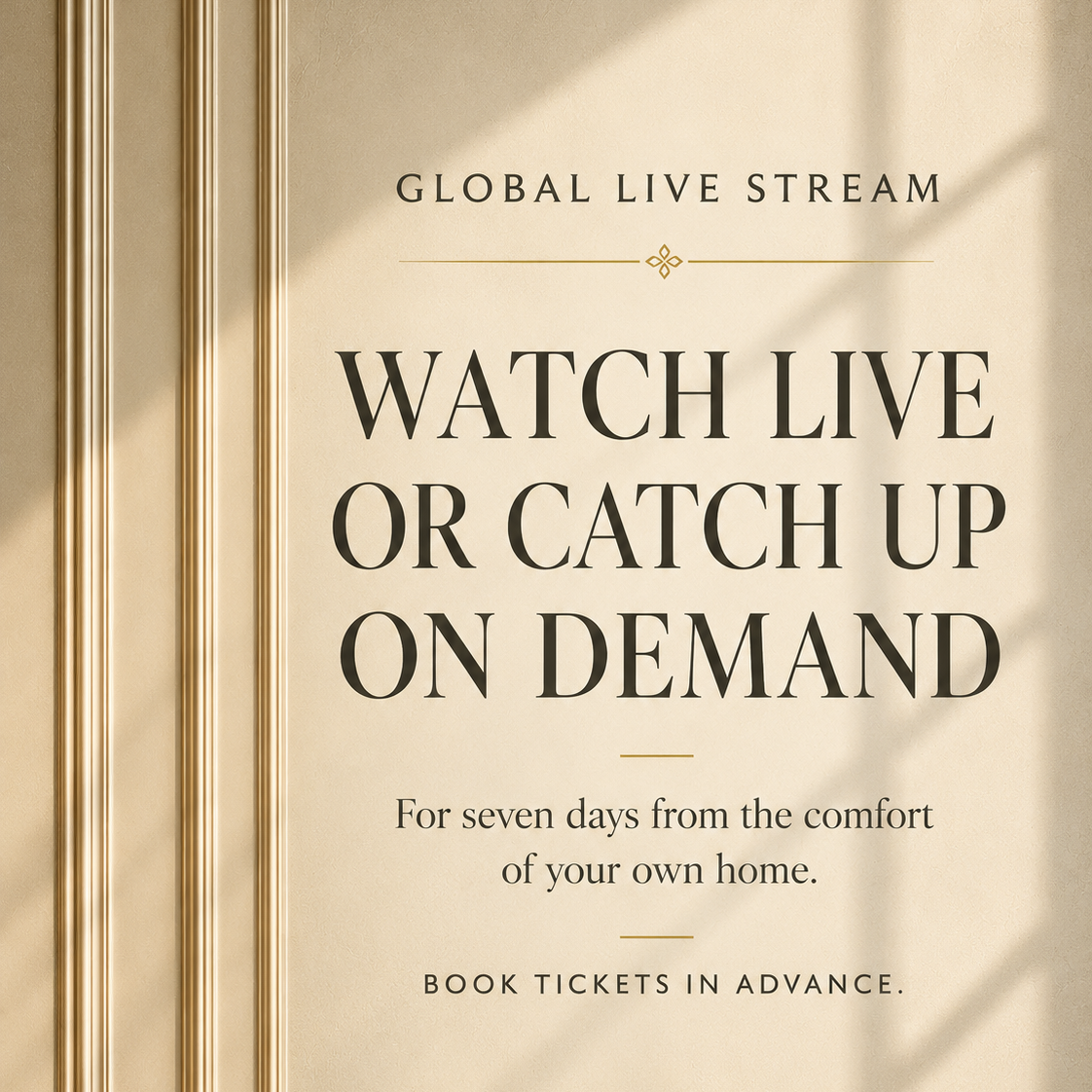 Live Stream Tickets