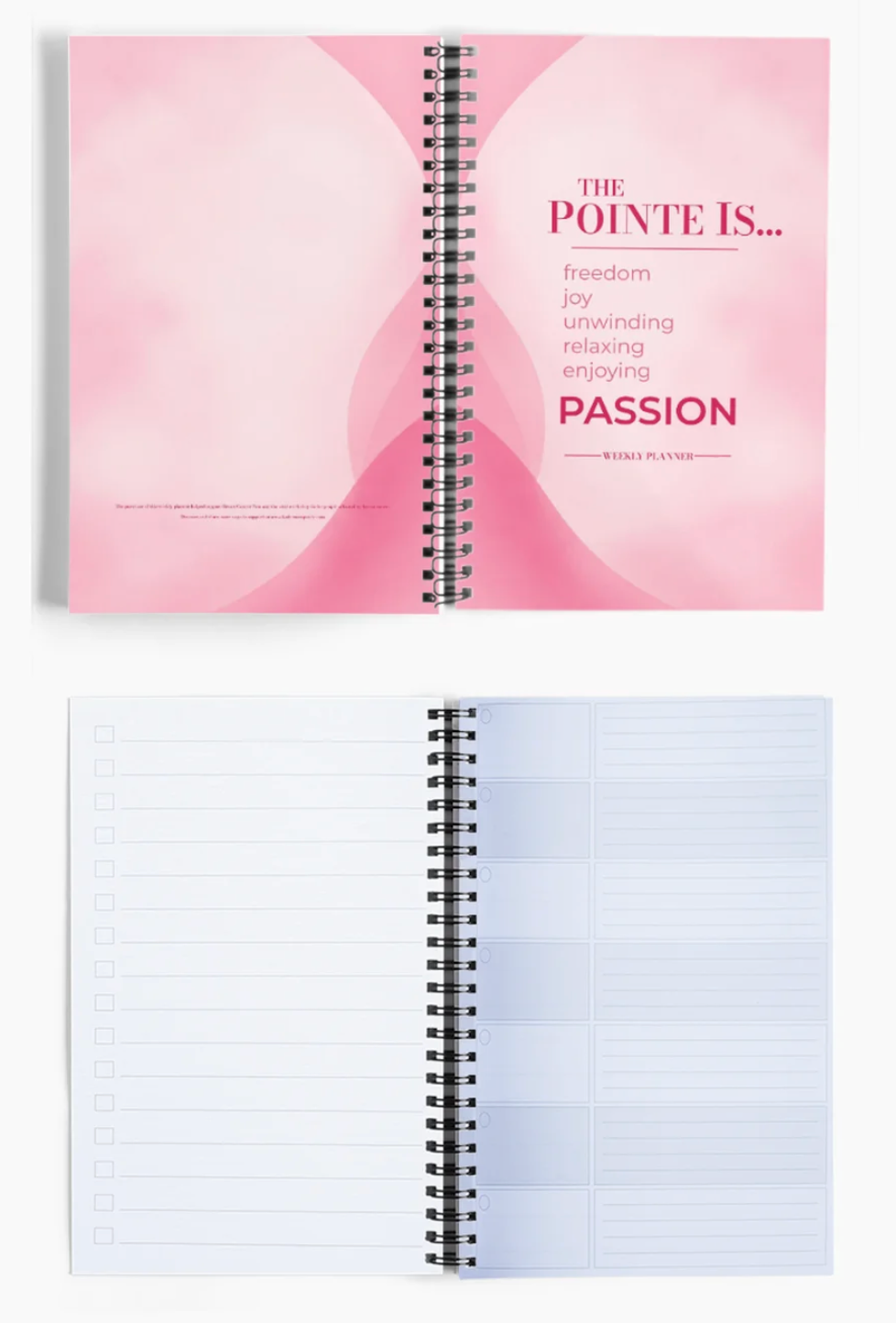 The Pointe Is... Weekly Planner